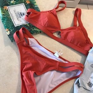 Sunset Orange Bikini (Medium)